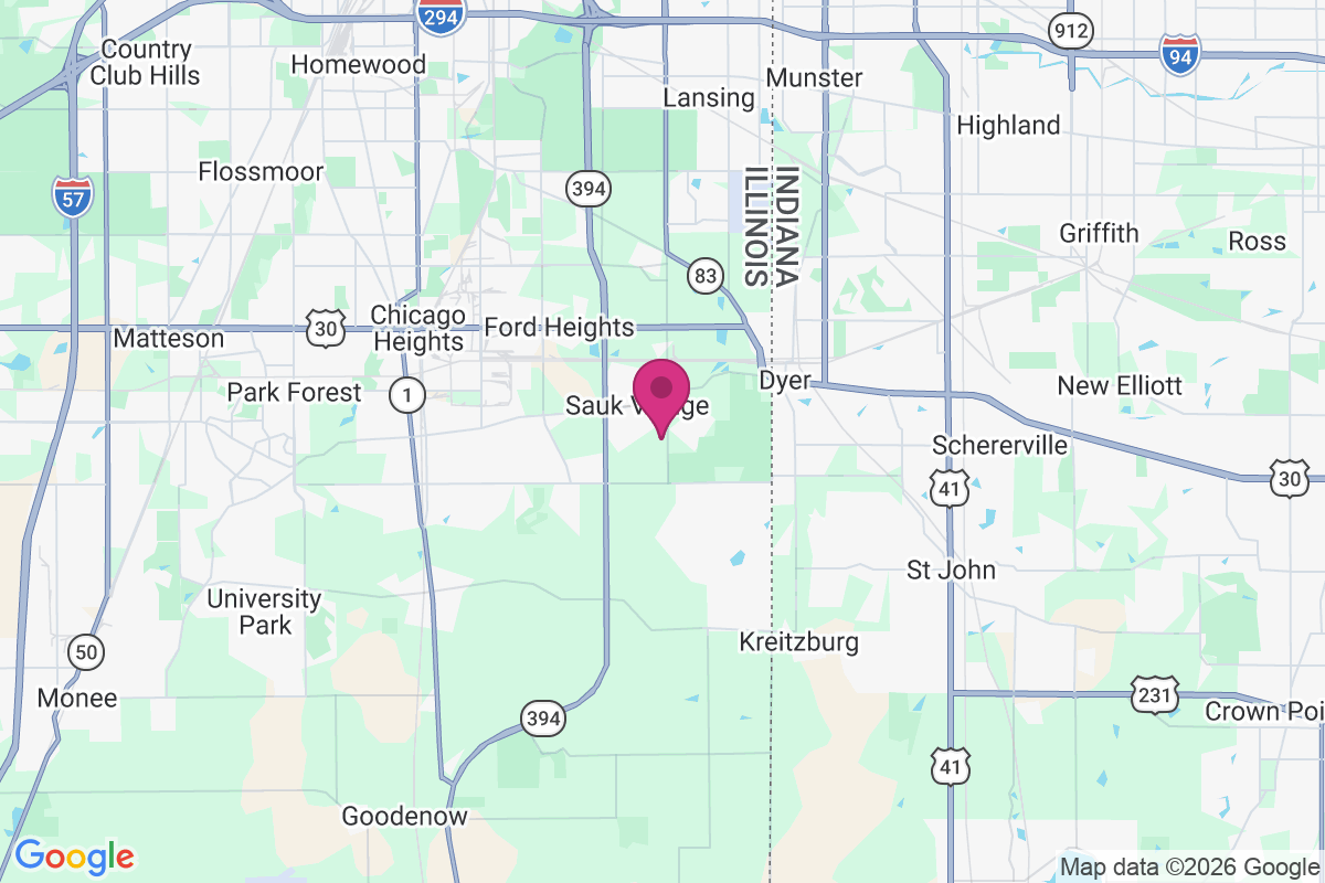Sauk Village map