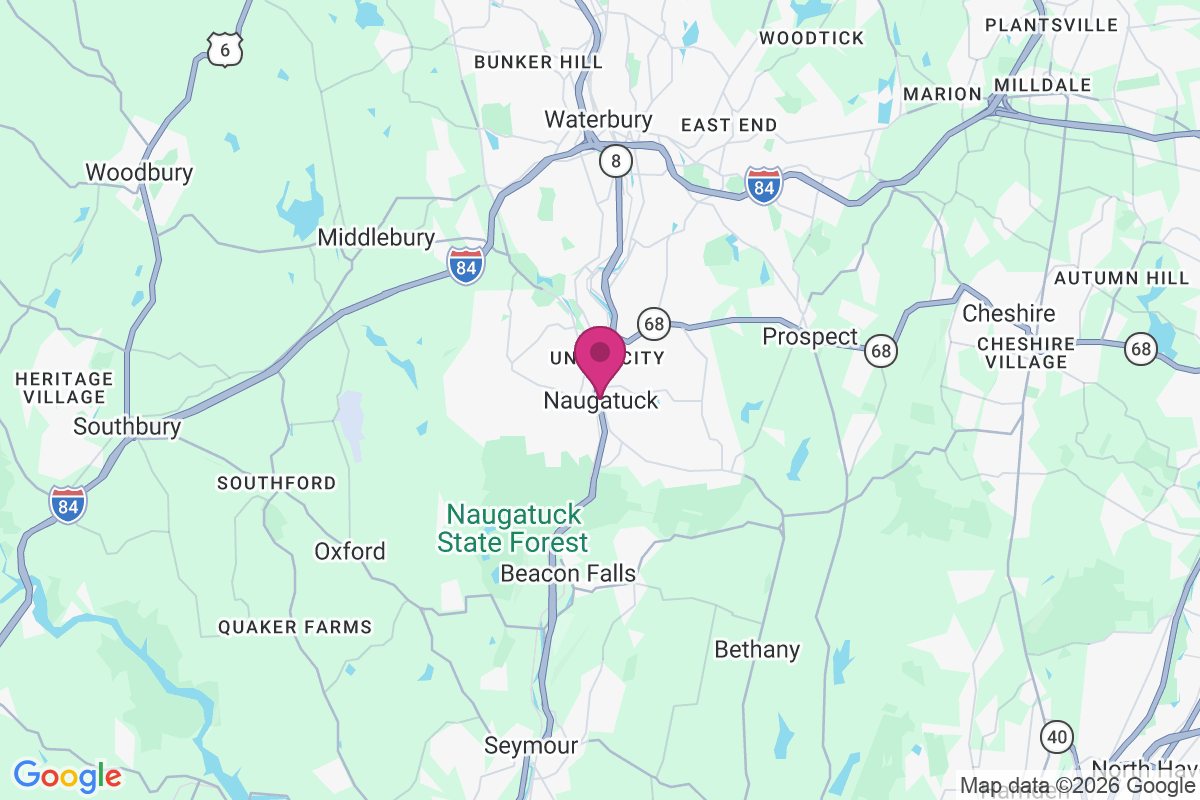 Naugatuck map
