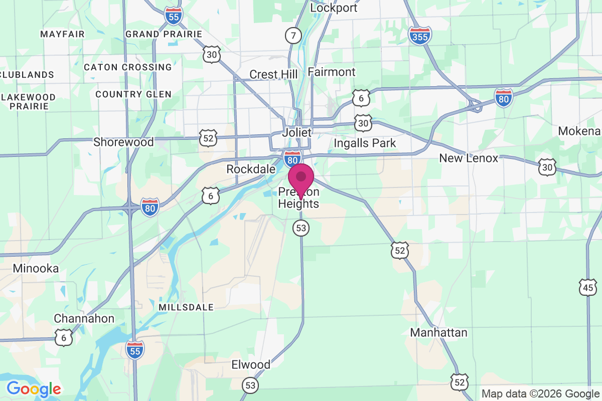 Preston Heights map
