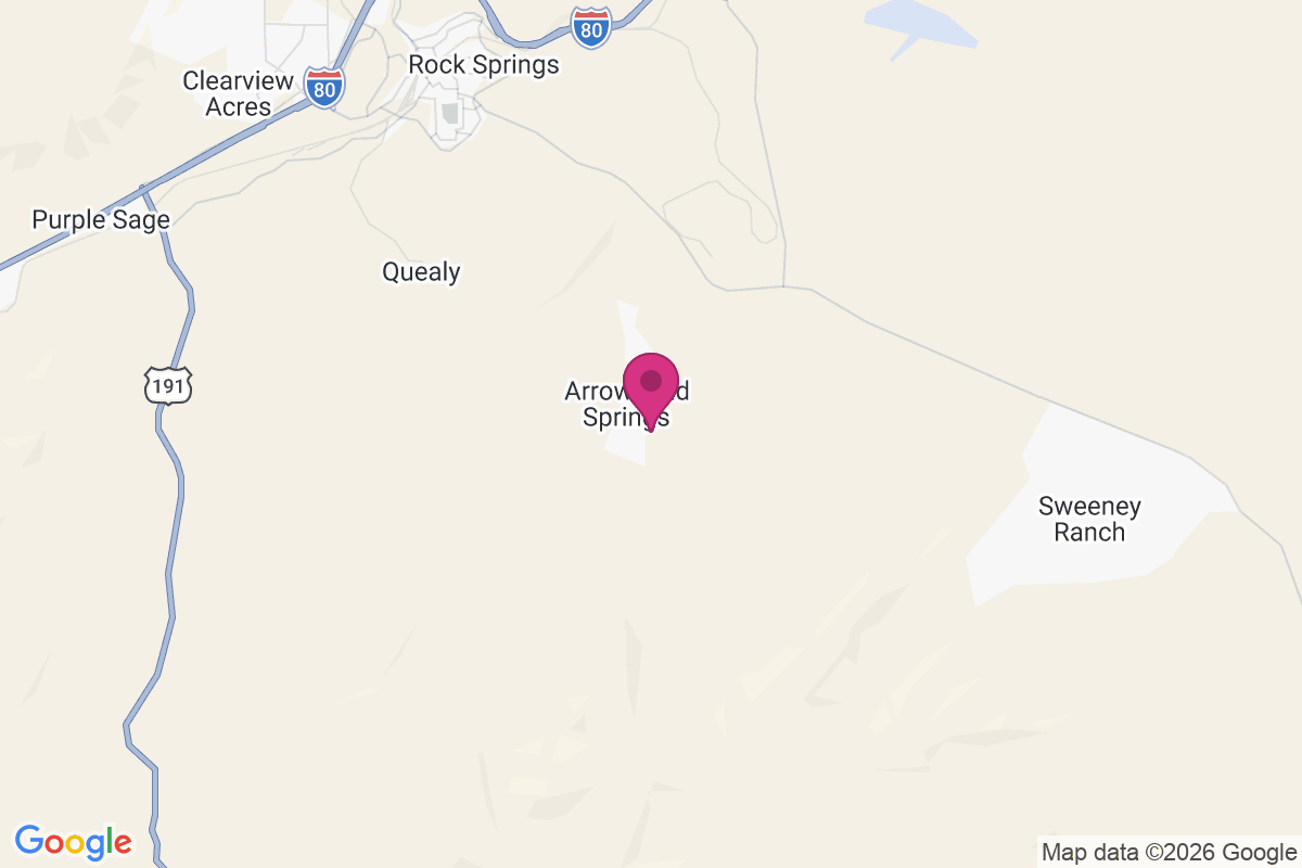 Arrowhead Springs map