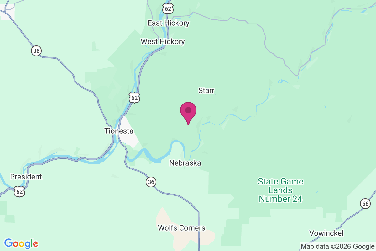 Kiser Corners map