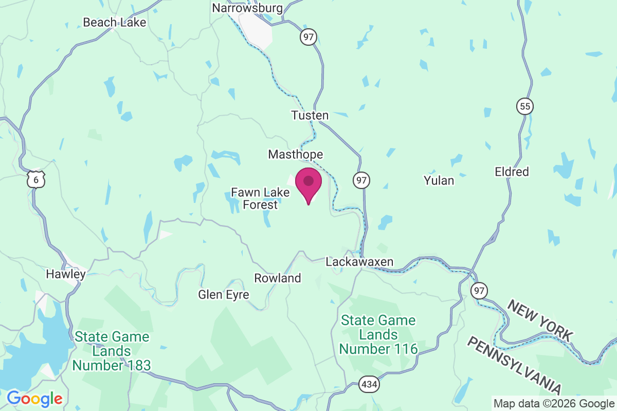 Masthope Rapids map