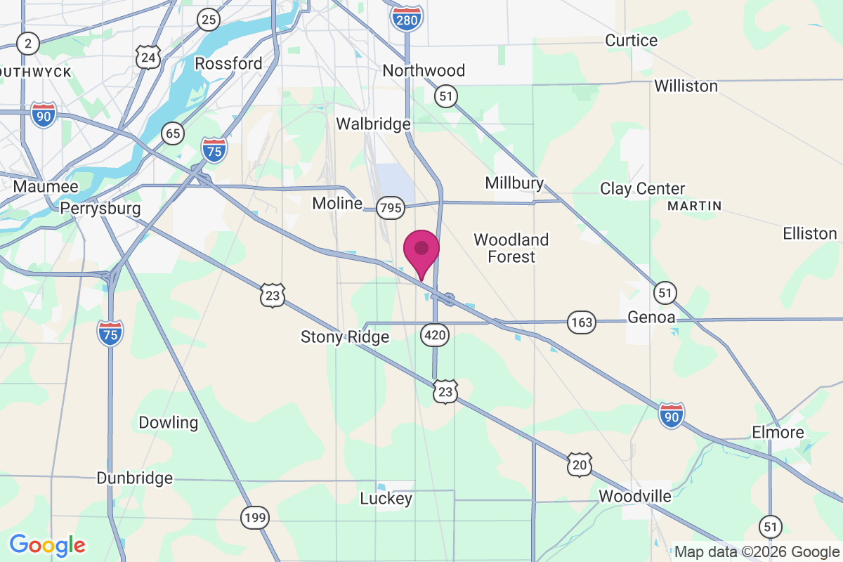 Wood Lake Mobile Home Park map