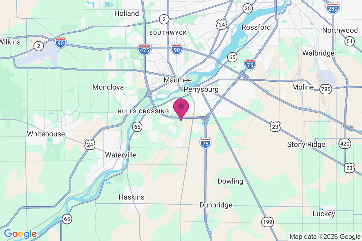 Fort Meigs Place map
