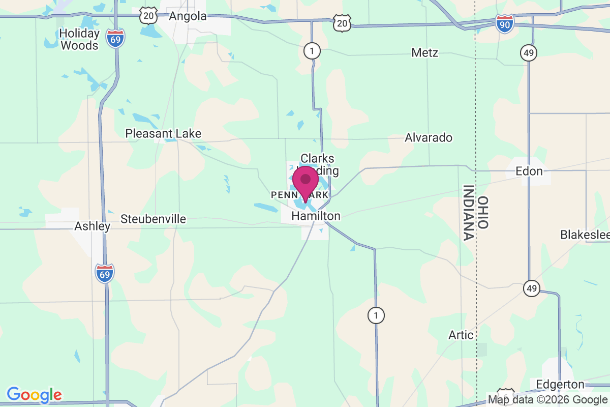 Penn Park map