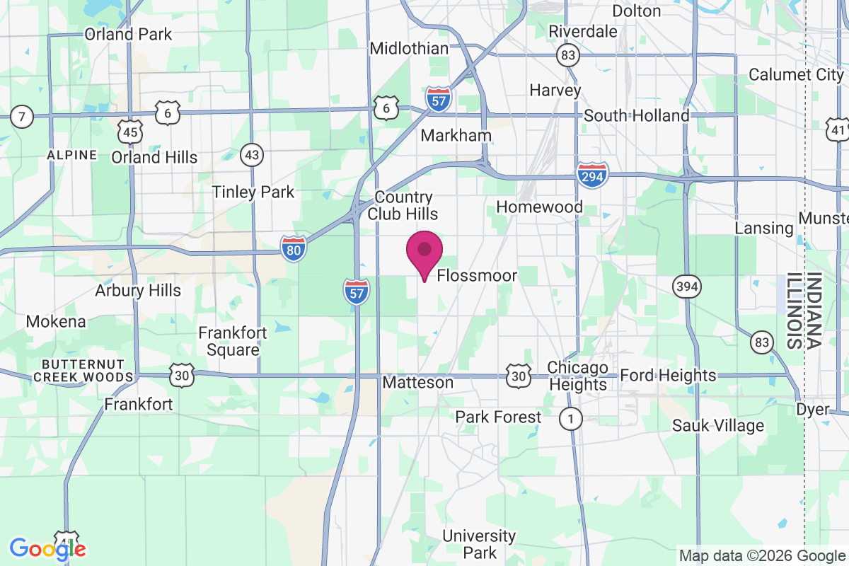 Flossmoor Highlands map