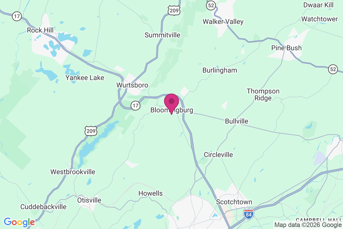 Bloomingburg map