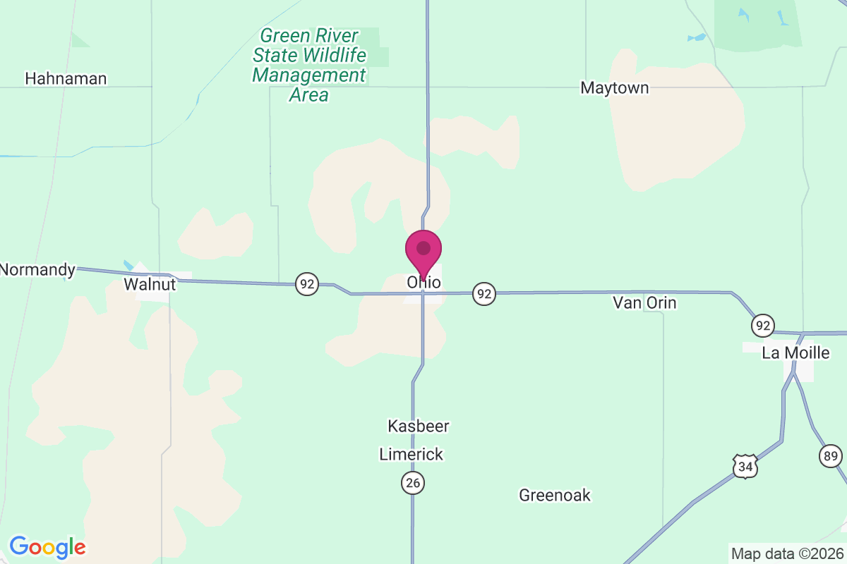 Ohio map