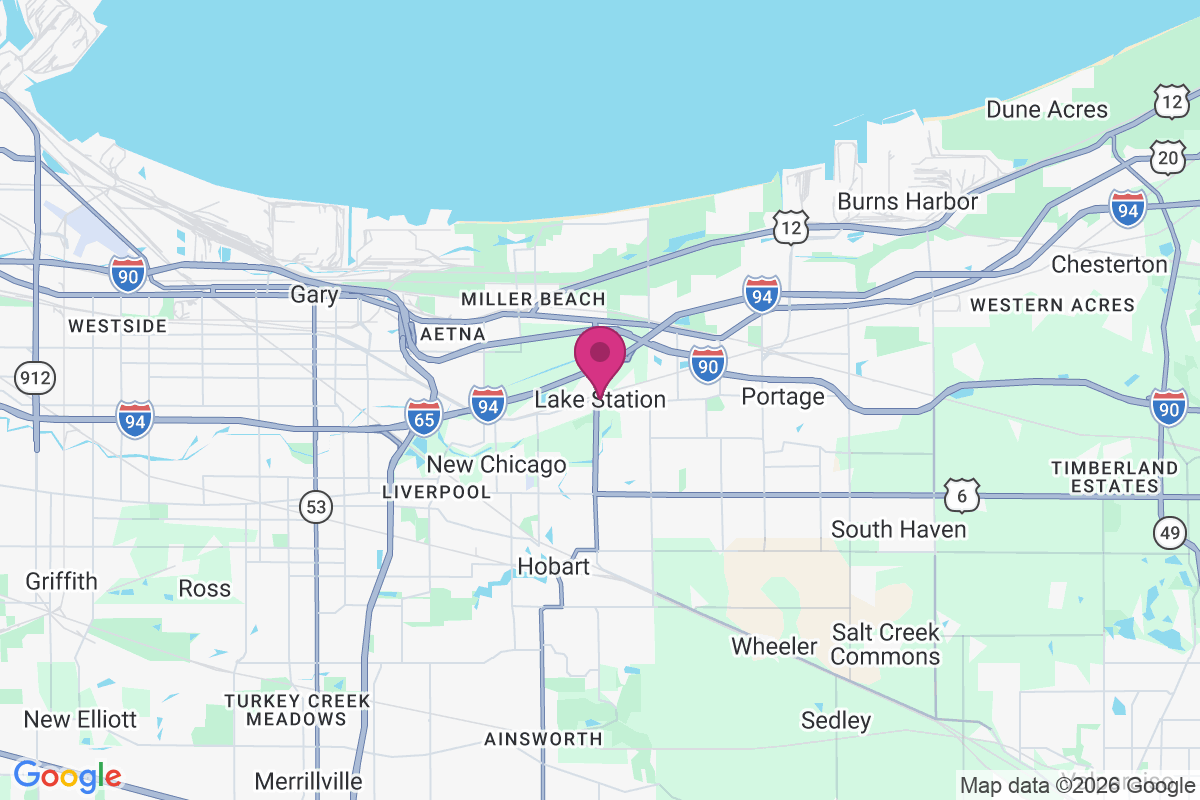 Lake Station map