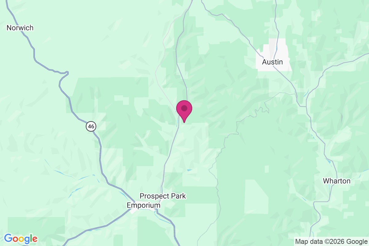 Sizerville map