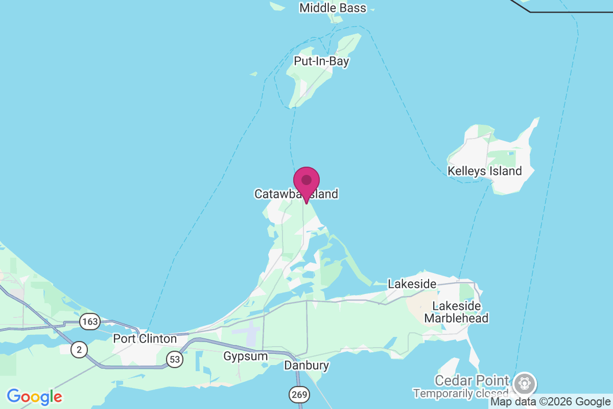 Catawba Island map