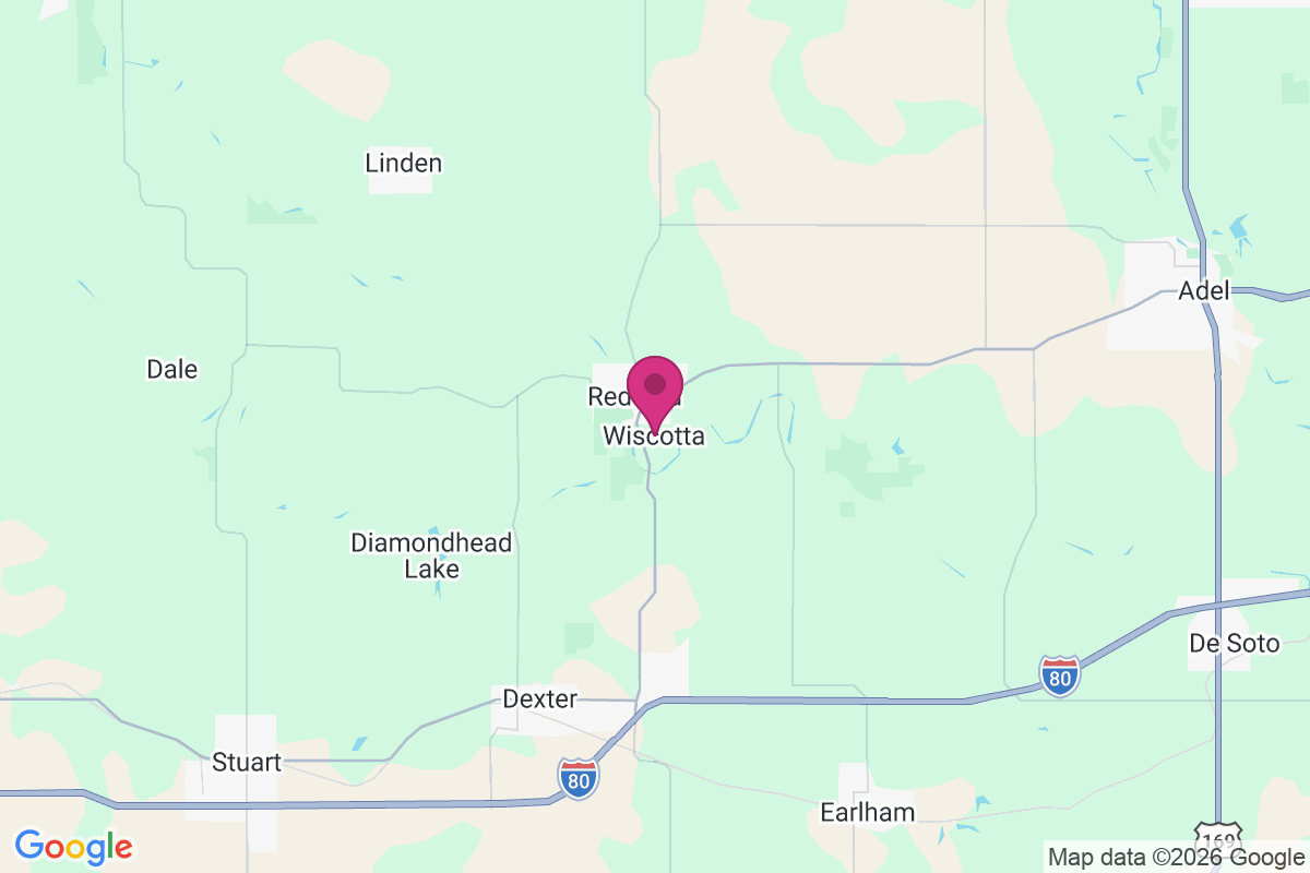 Wiscotta map