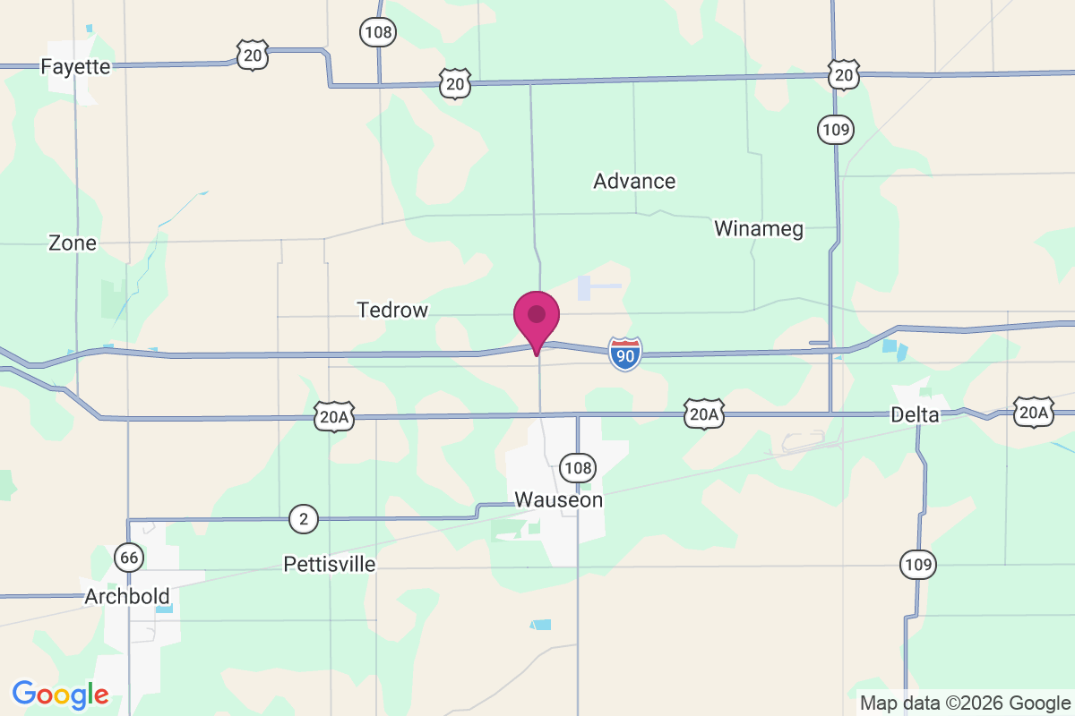 Ottokee Station map
