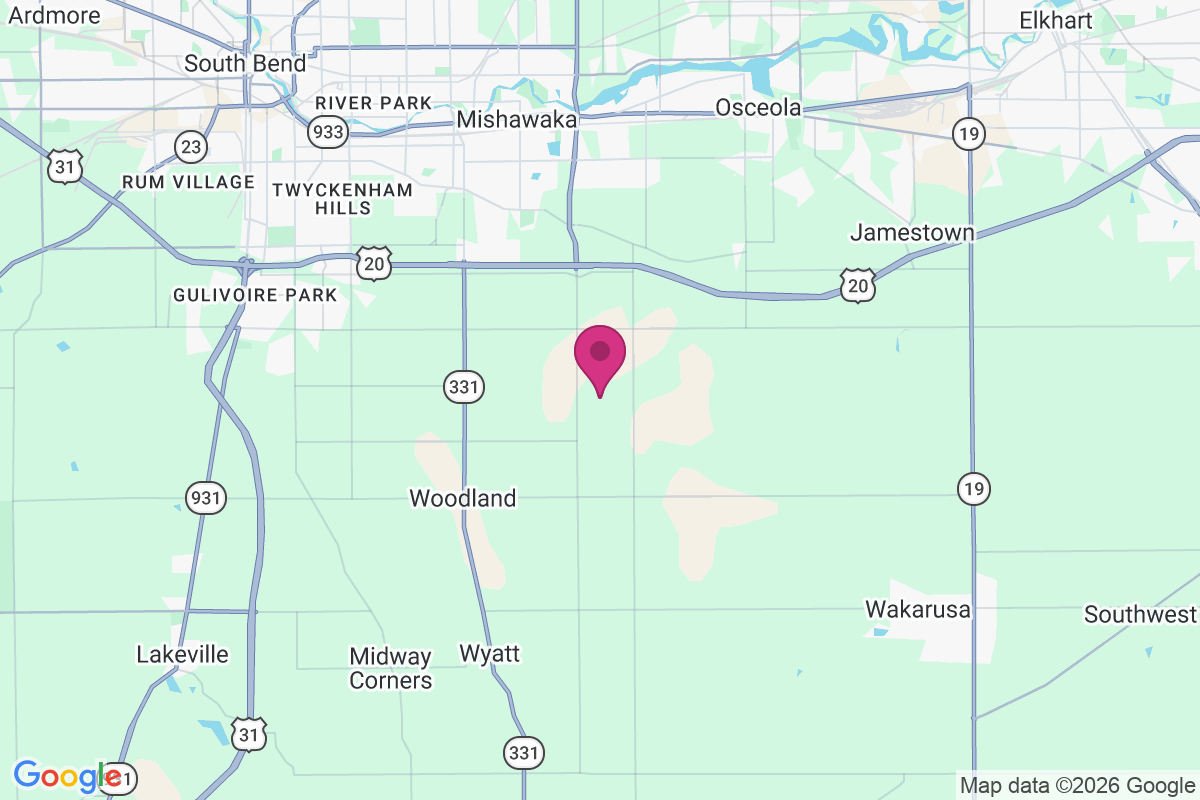 Tamarack Grange map