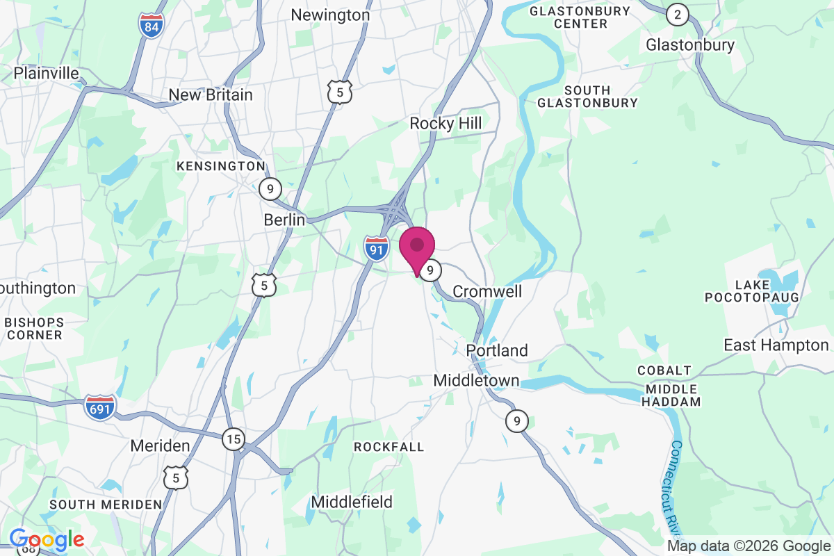 Cromwell Hills map