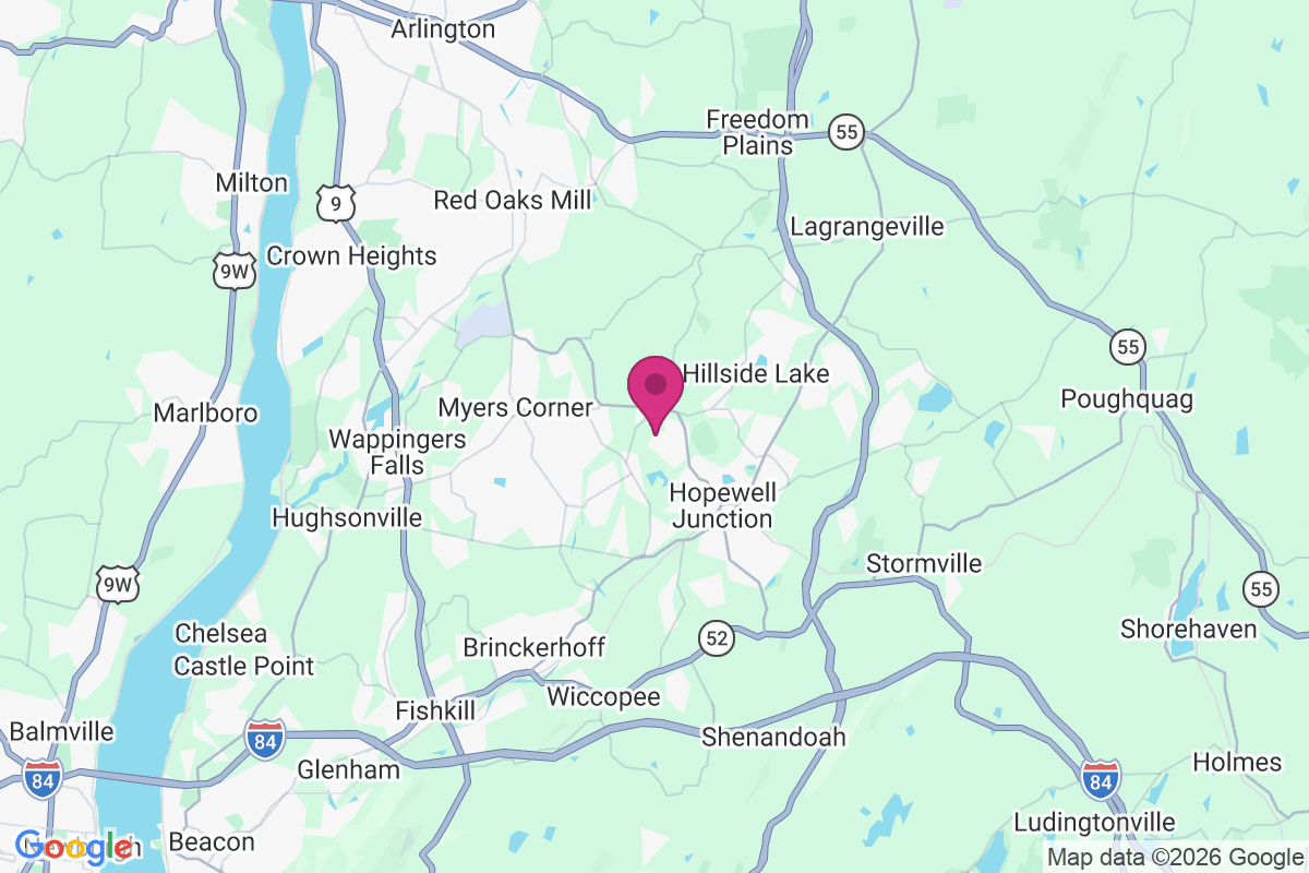 Fishkill Plains map