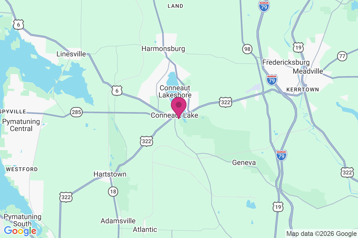 Conneaut Lake map