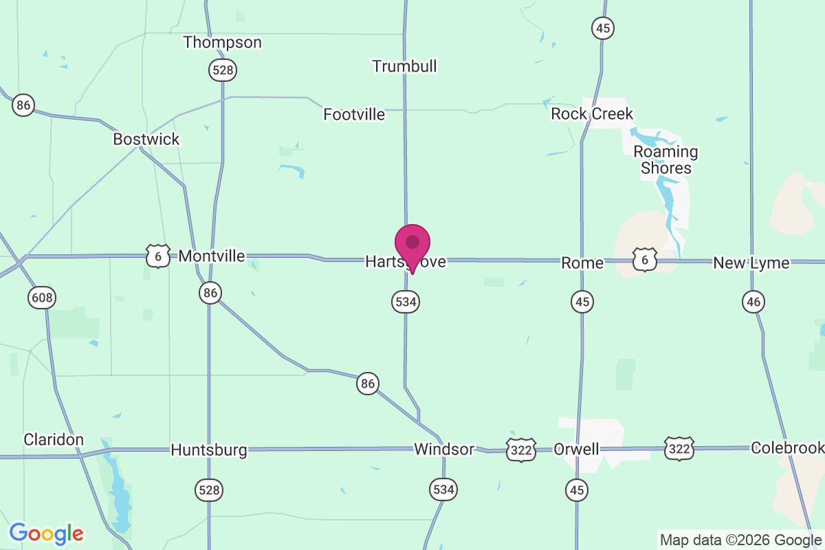 Hartsgrove map
