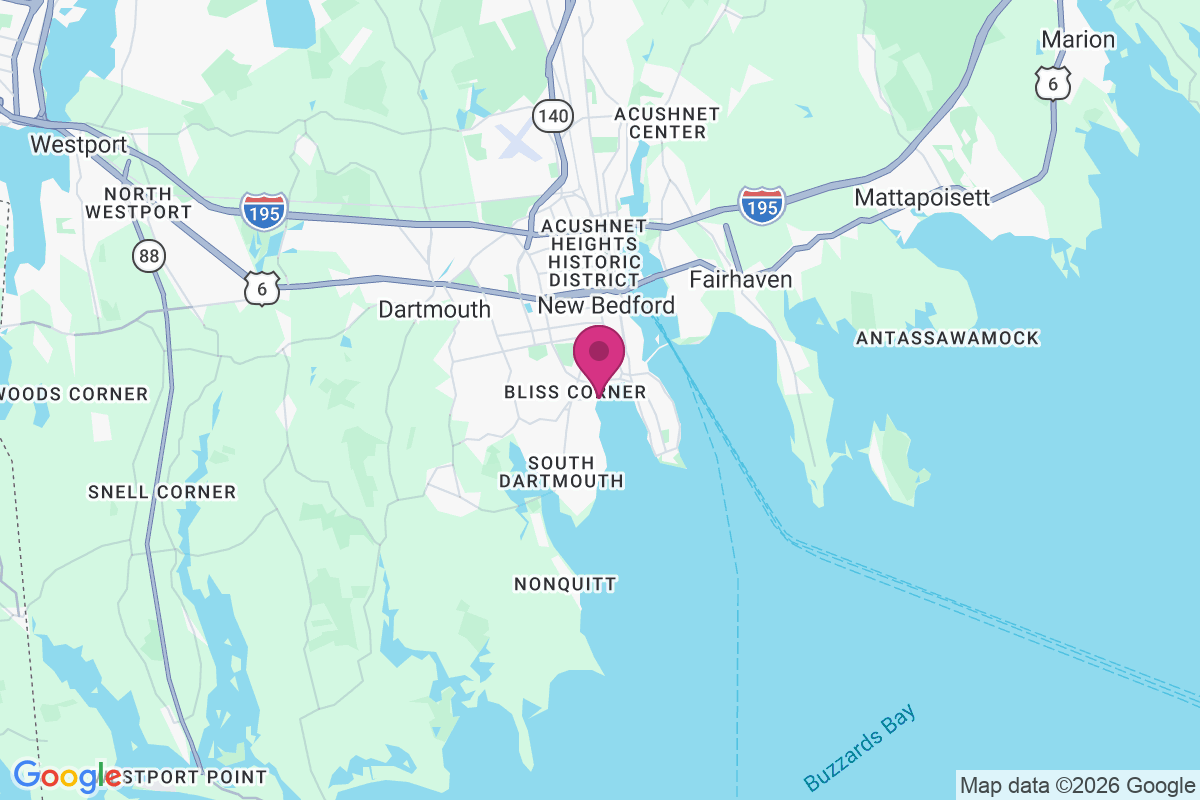 Bliss Corner map