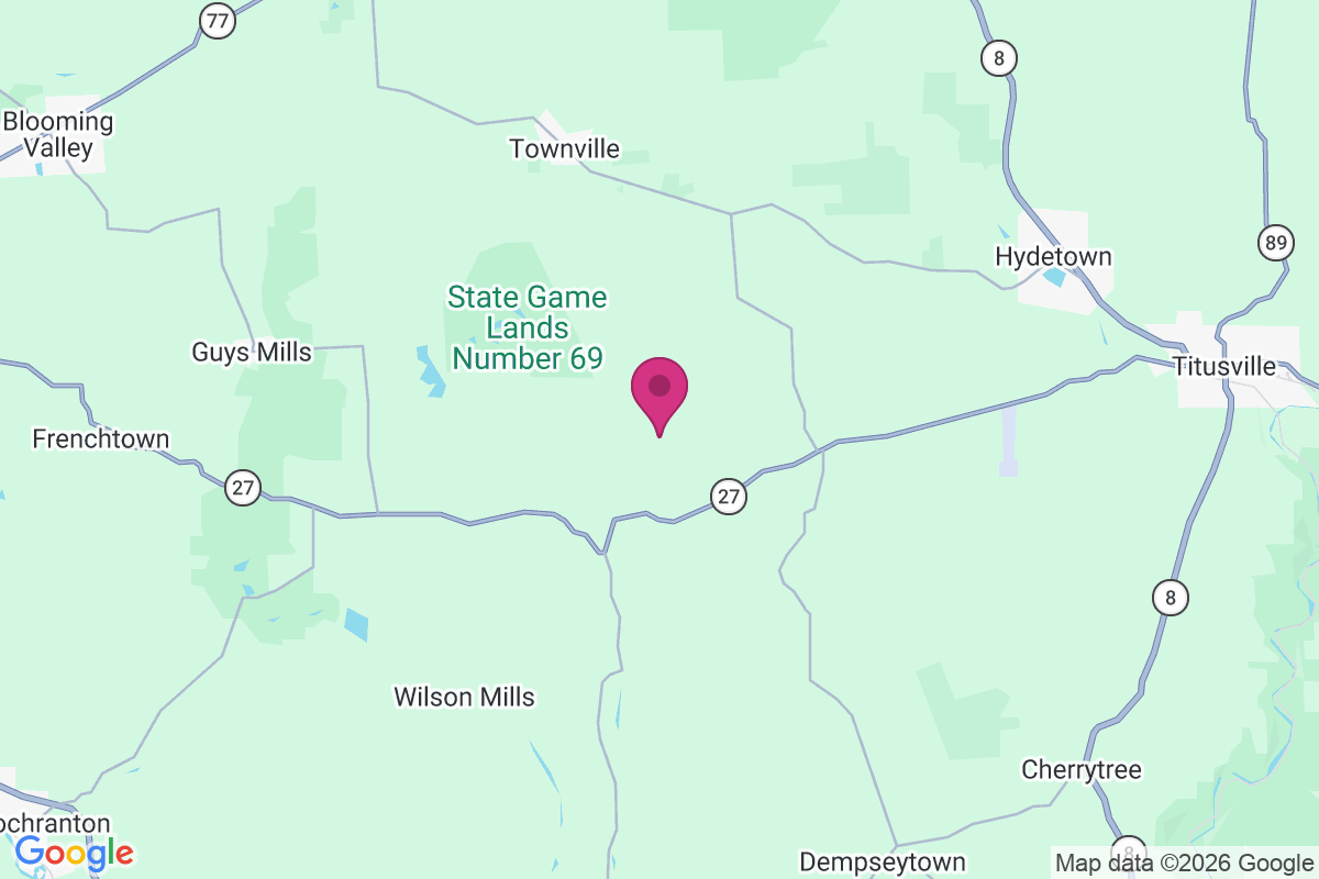 Fauncetown map