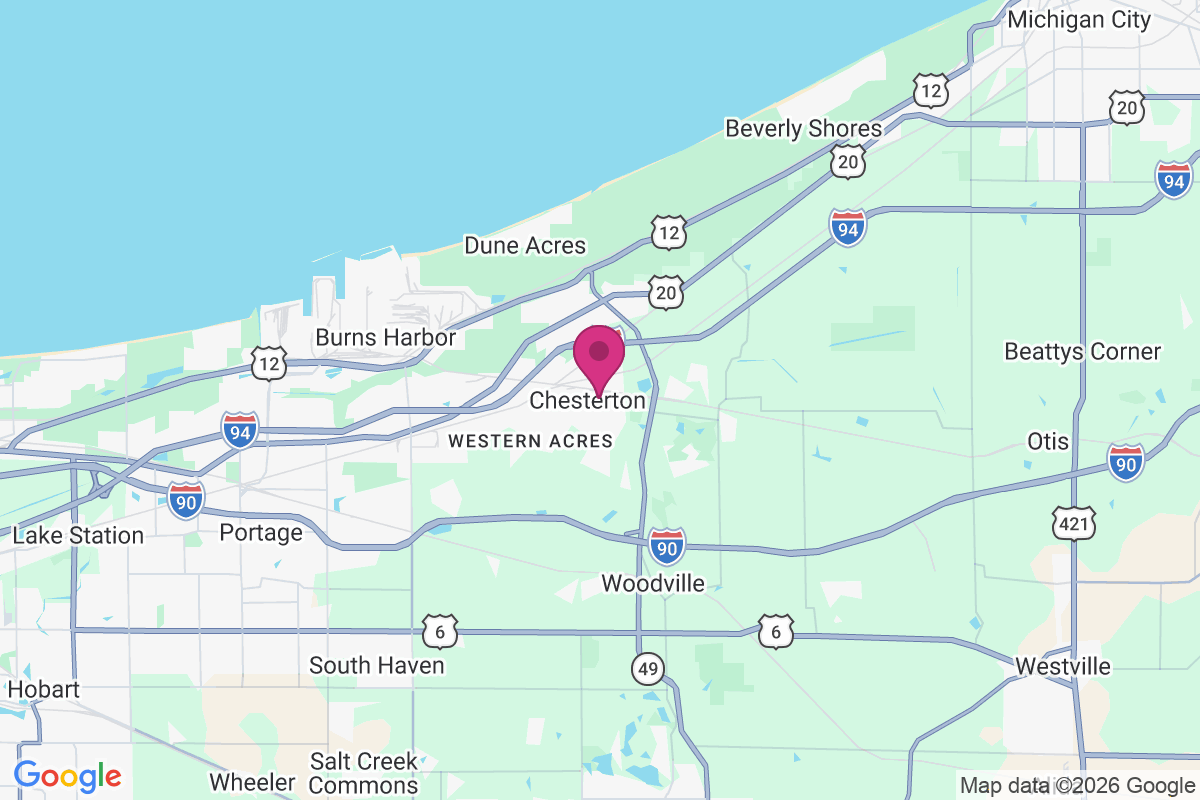 Chesterton map
