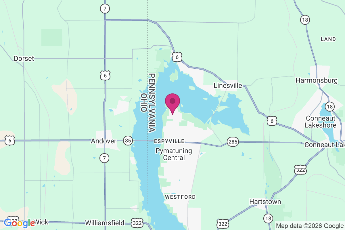Tuttle Lake map
