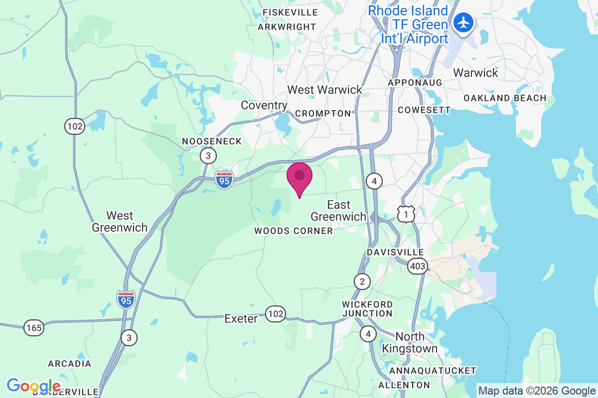 Tarbox Corner map
