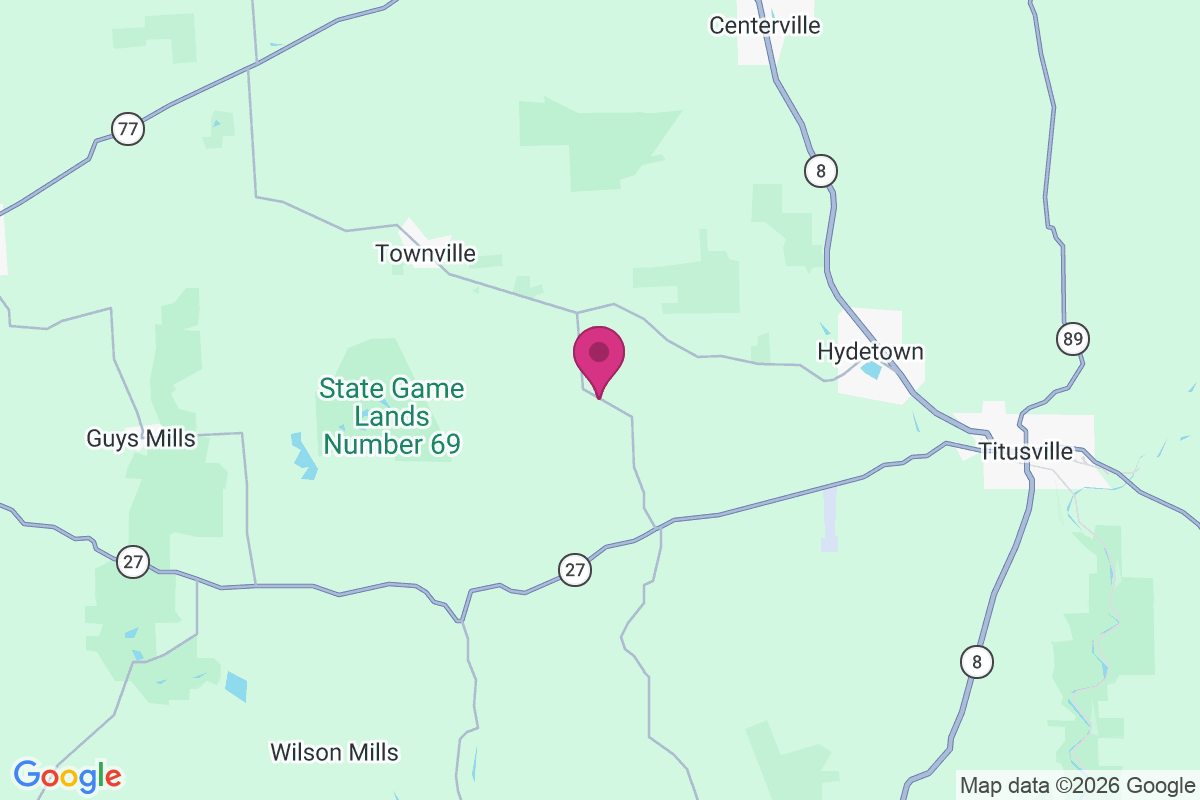 Troy Center map