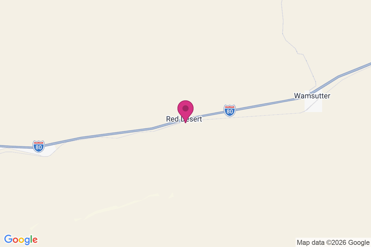 Red Desert map