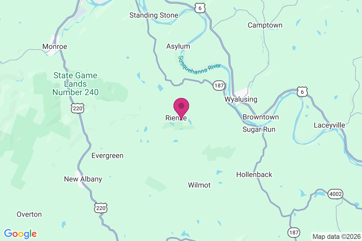 Rienze map