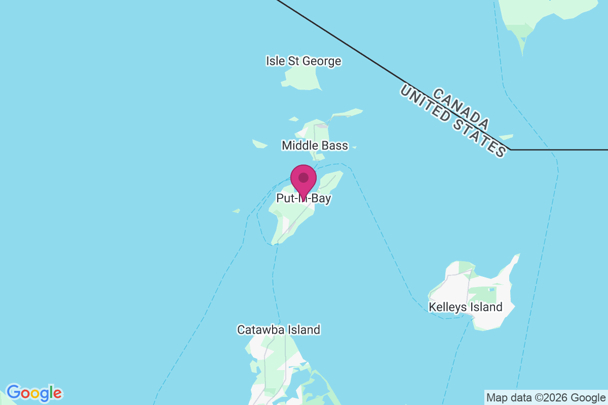 Put-in-Bay map
