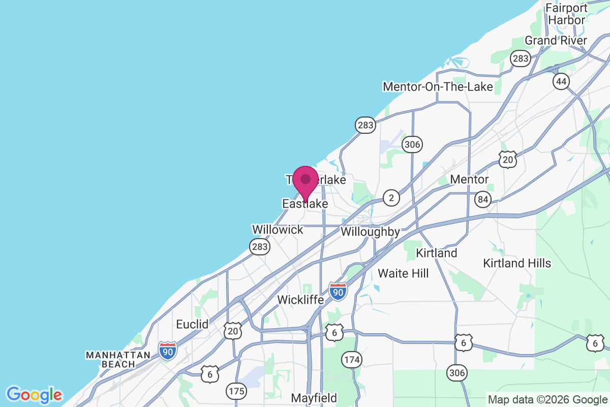 Eastlake map