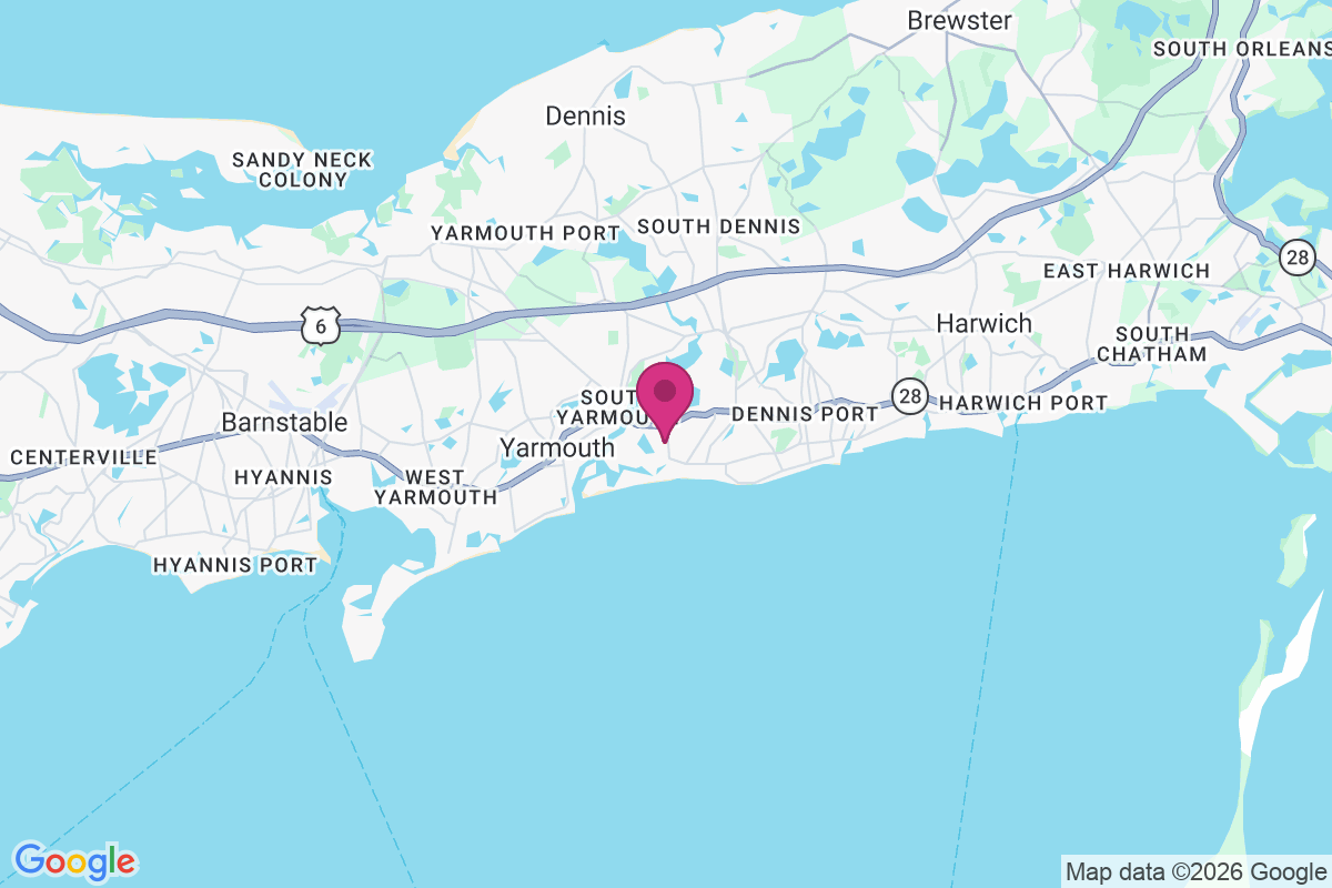 West Dennis map