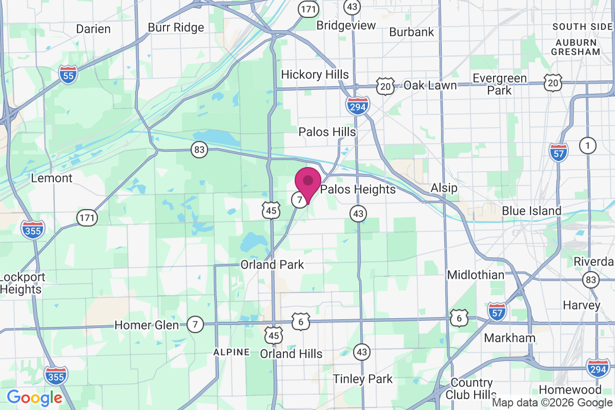 Palos Park map