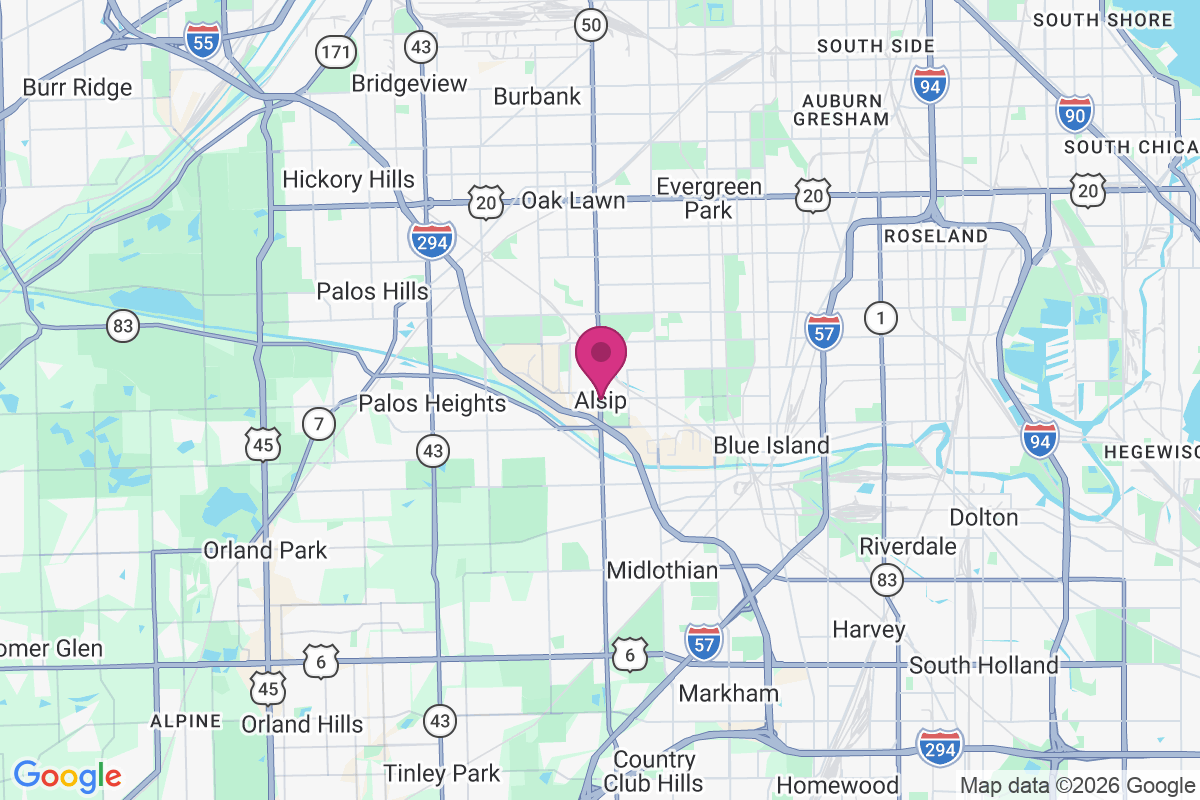 Alsip map