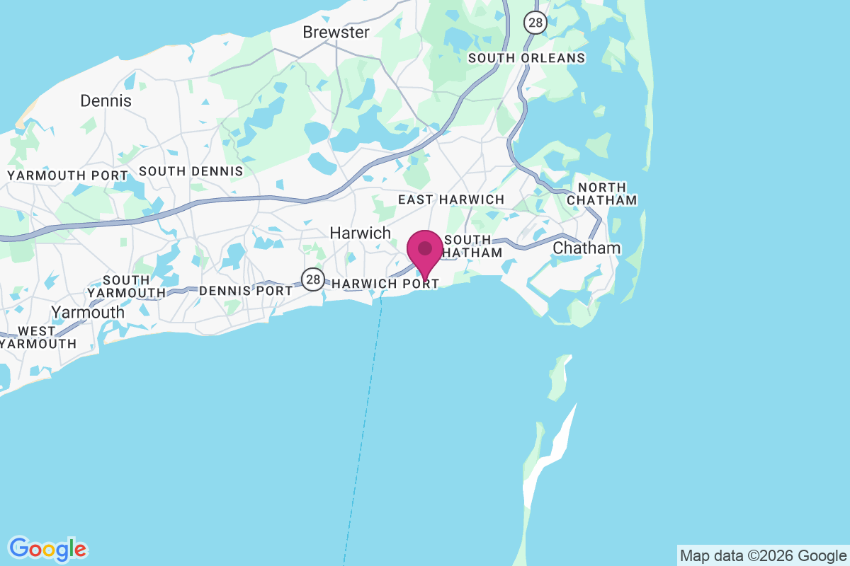 South Harwich map