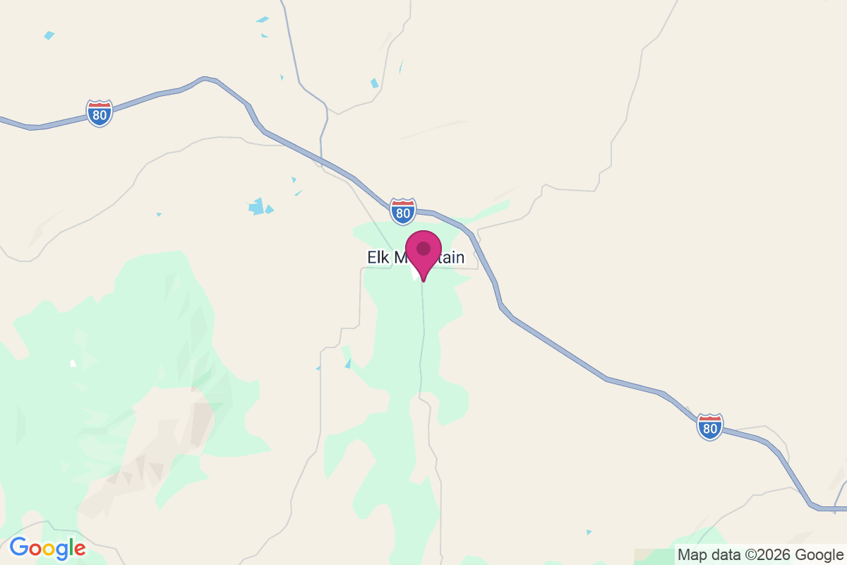 Elk Mountain map