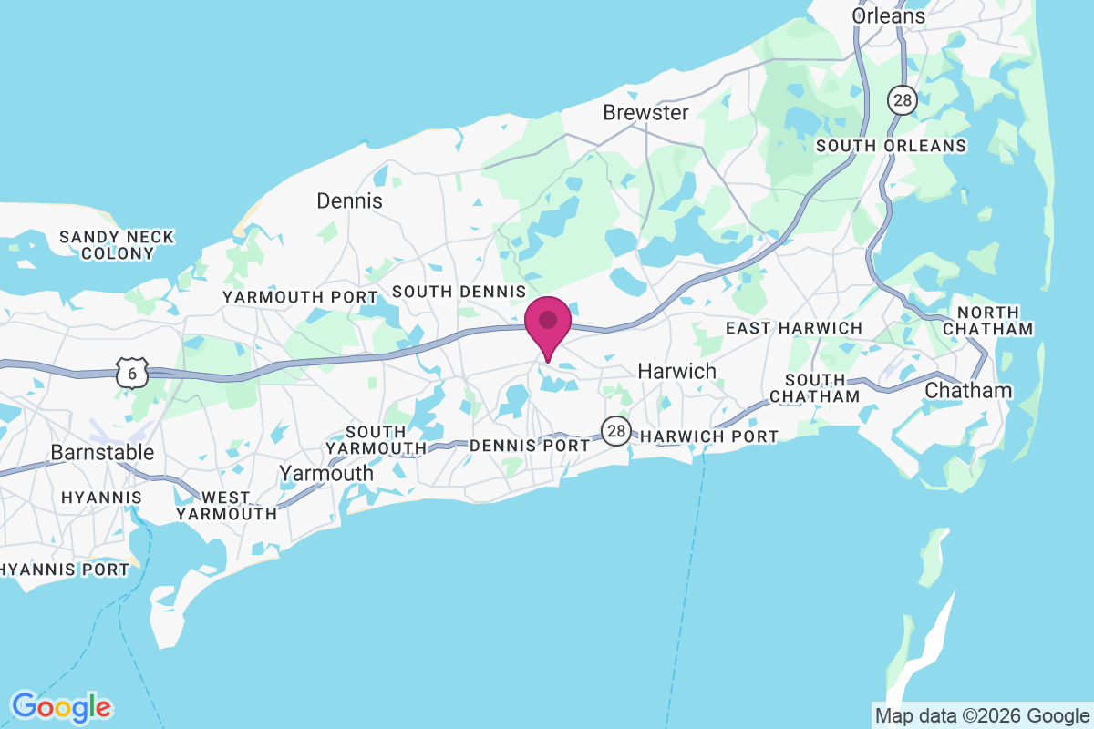 North Harwich map