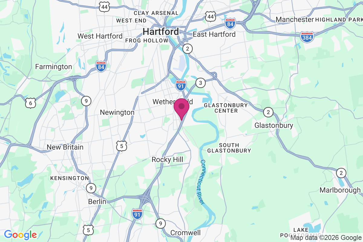 South Wethersfield map