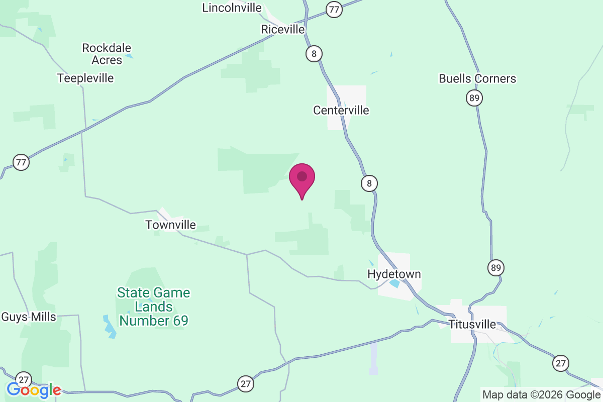 Clappville map