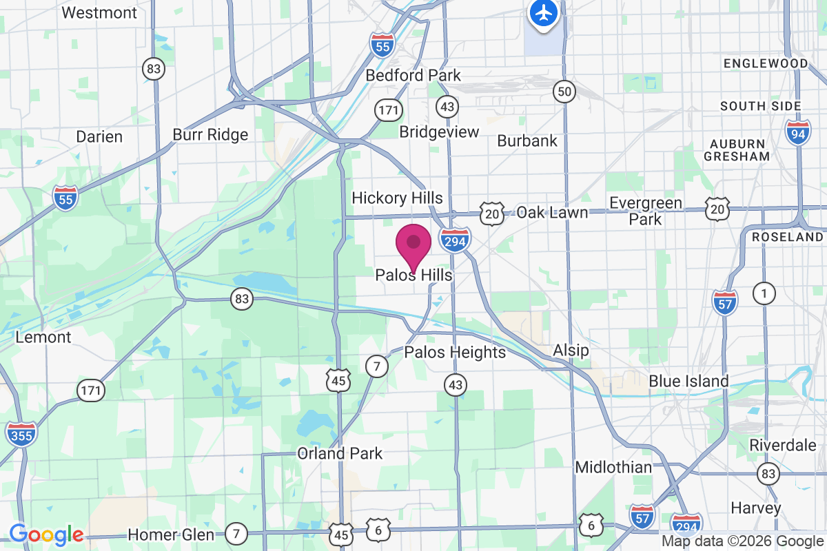 Palos Hills map