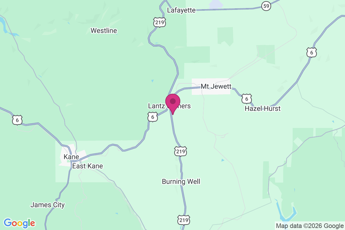 Lantz Corners map