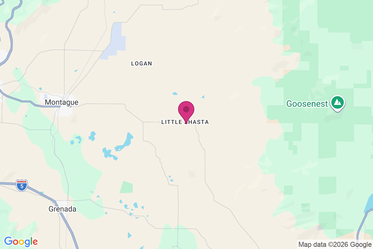 Little Shasta map