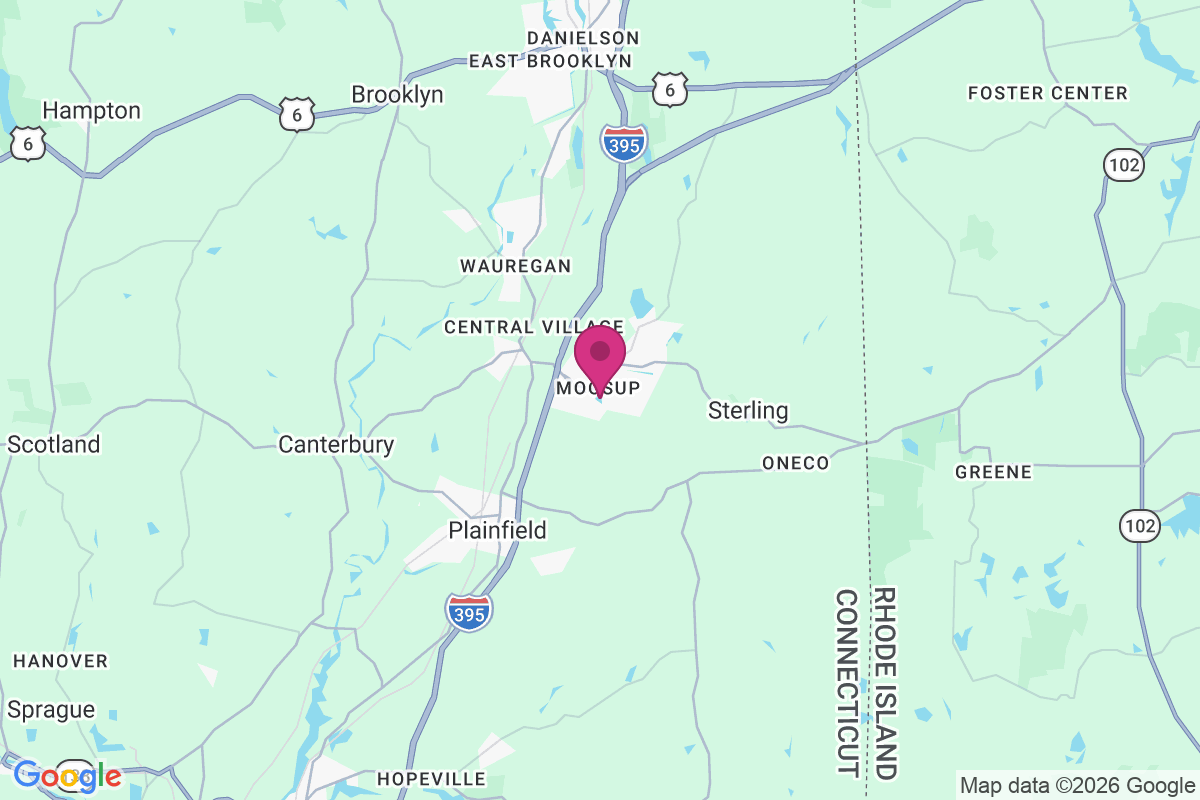 Moosup map