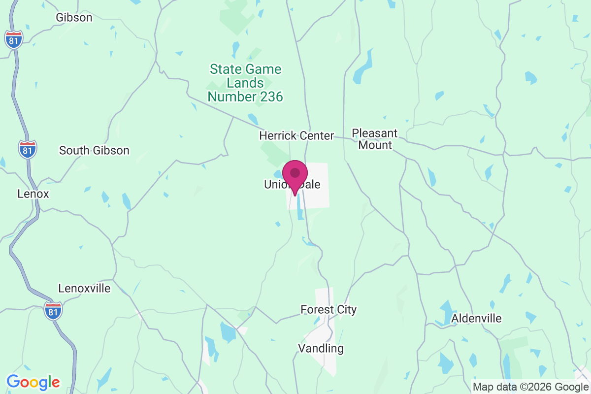 Union Dale map