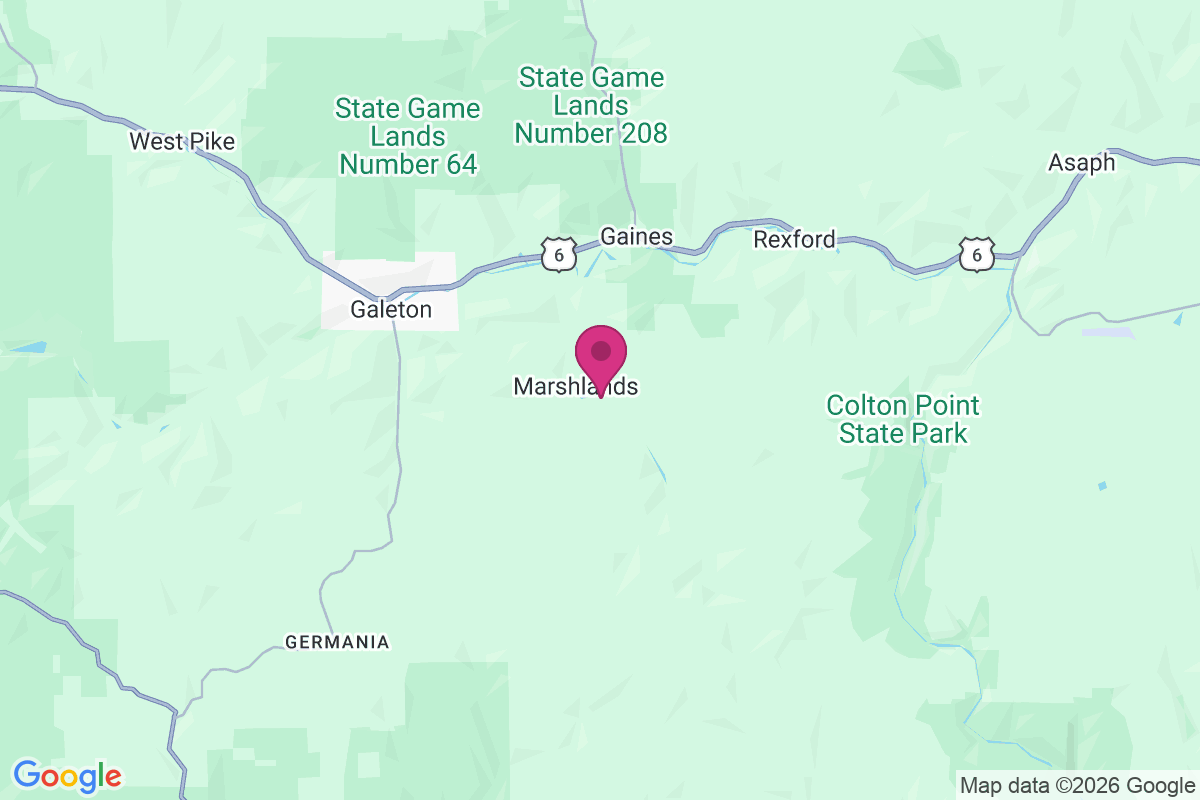 Marshlands map