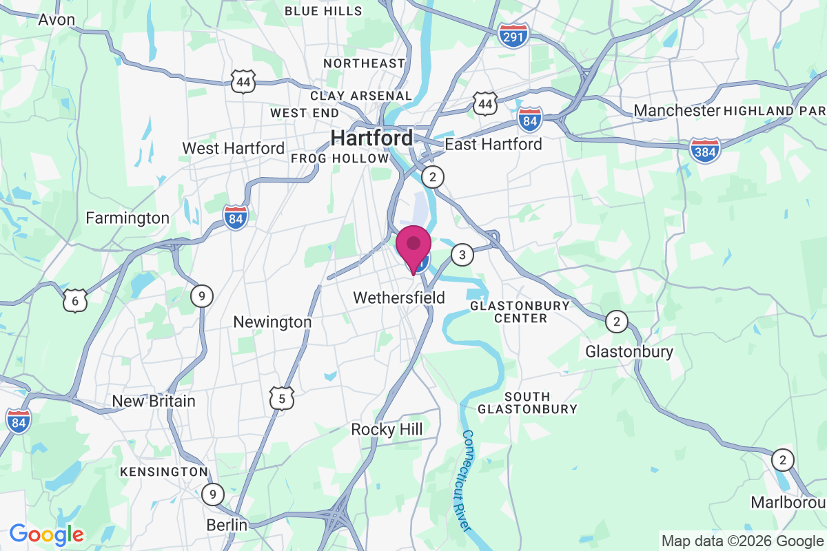 Wethersfield map
