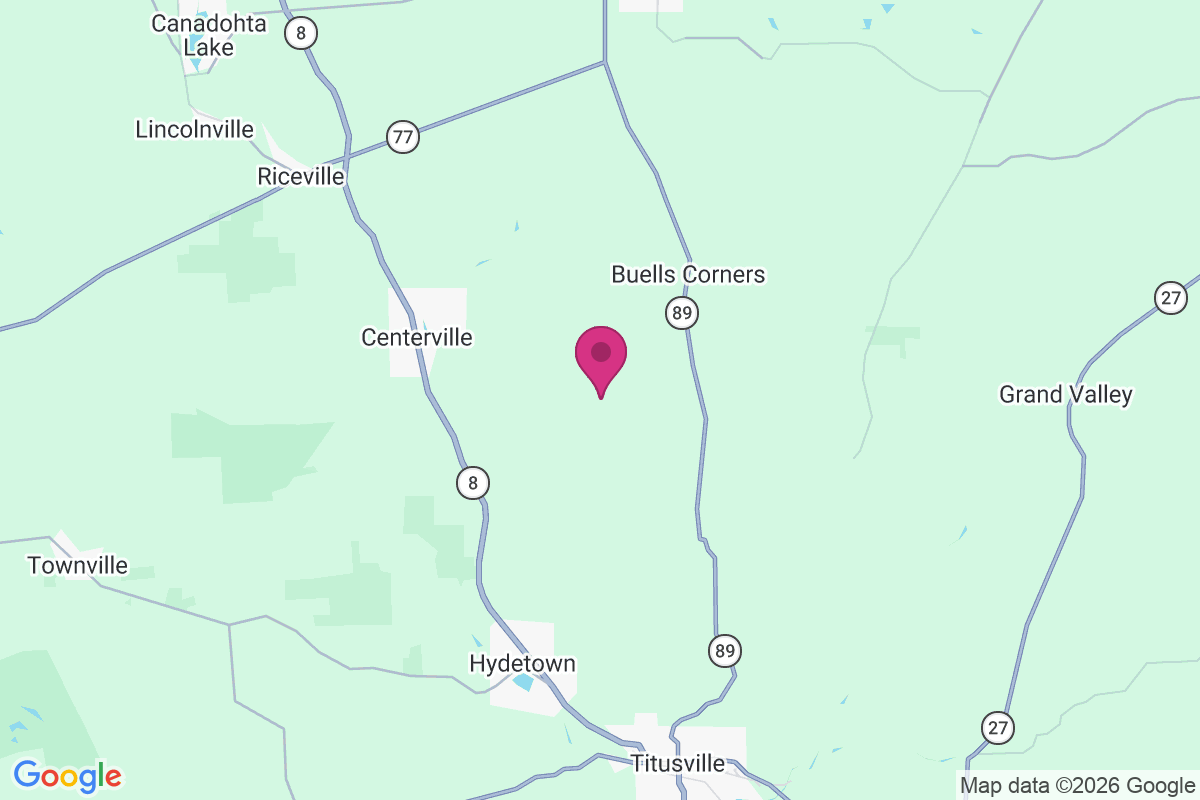 McLaughlin Corners map