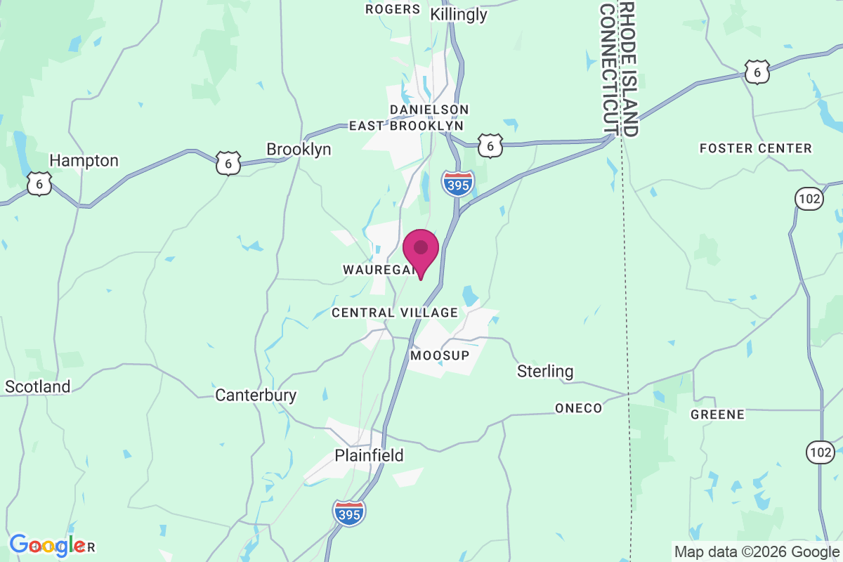 Wauregan Station map