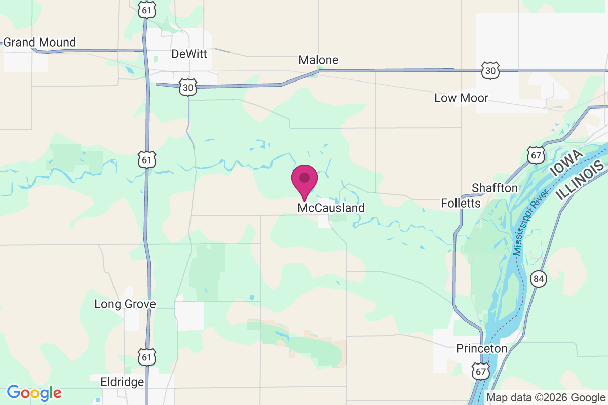 Mc Causland map